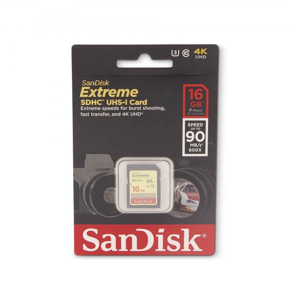 Sandisk 16GB Extreme SD-Karte